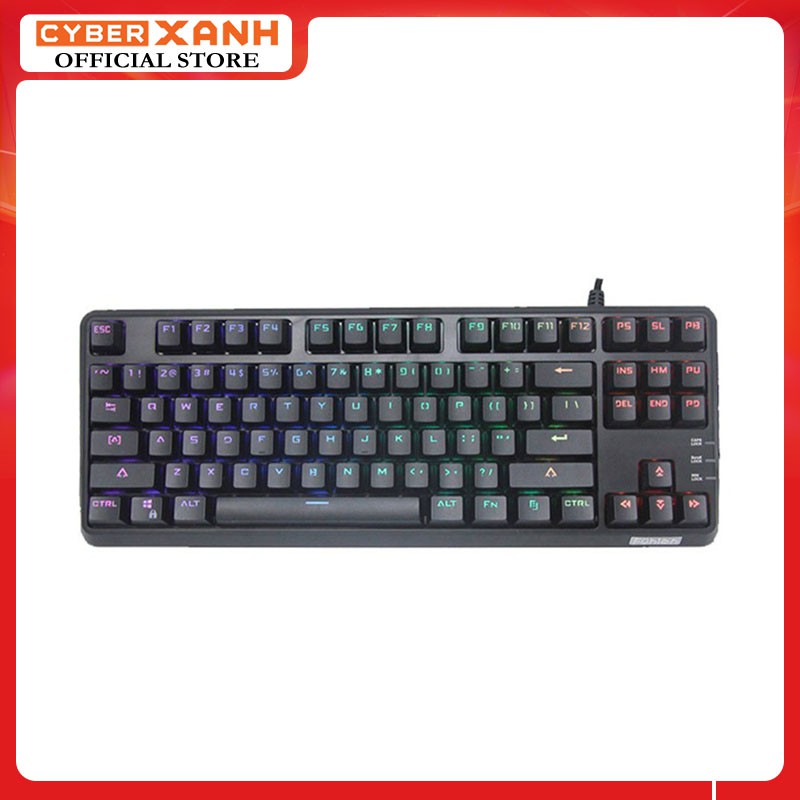 Bàn phím cơ máy tính Fuhlen M87s RGB red switch blue switch Chính Hãng chuyên gaming