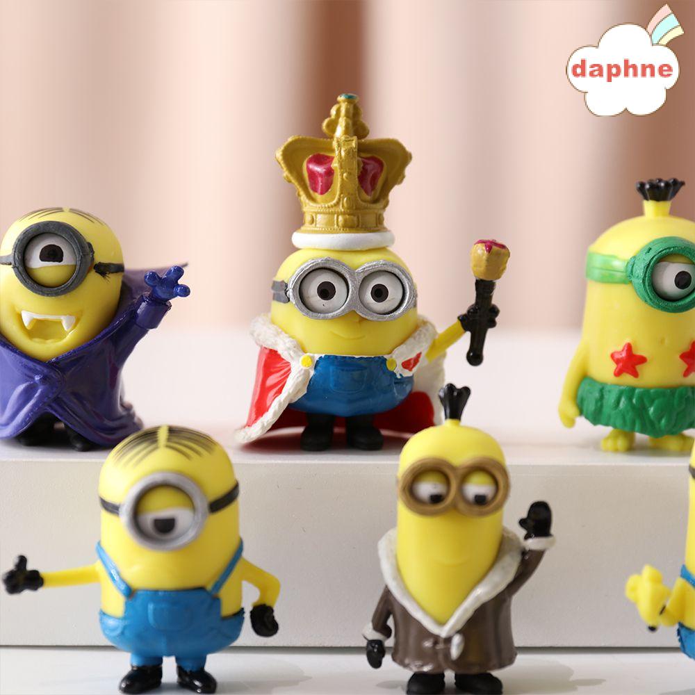 Set 10 Mô Hình Minions 3D Bằng PVC Trang Trí Bàn Làm Việc