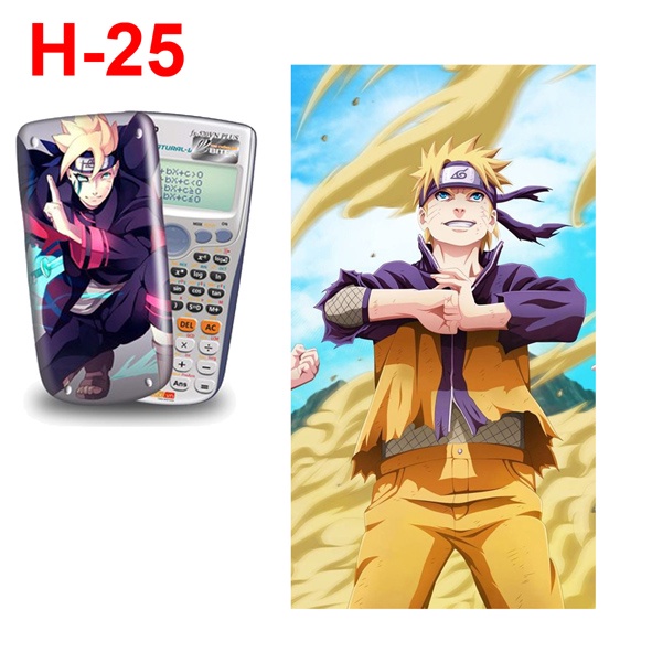 Dán máy tính casio Anime NAruto