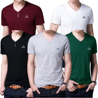 Áo thun nam cổ tim cao cấp