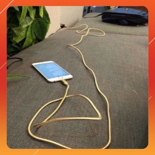 Dây sạc bọc dù dài 3m Iphone/Android/Type-C