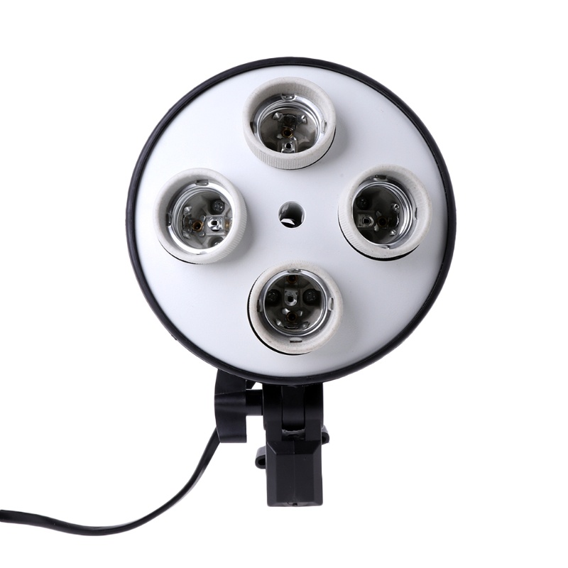 Đuôi Đèn Sứ E27 4 Trong 1 Kèm Giá Đỡ Tiện Dụng