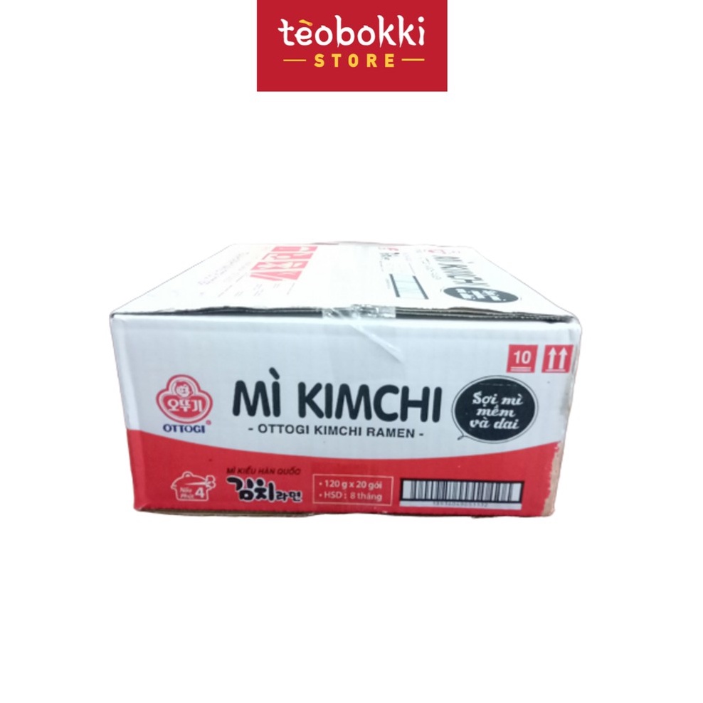 Thùng mì kim chi Ottogi 20 gói 120g