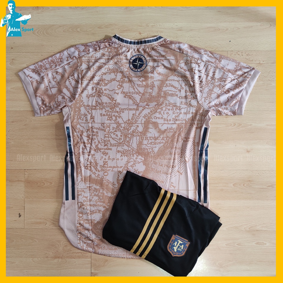 Bộ Quần Áo Bóng Đá ĐTQG Argentina màu nâu bản Limited - Alex Sport