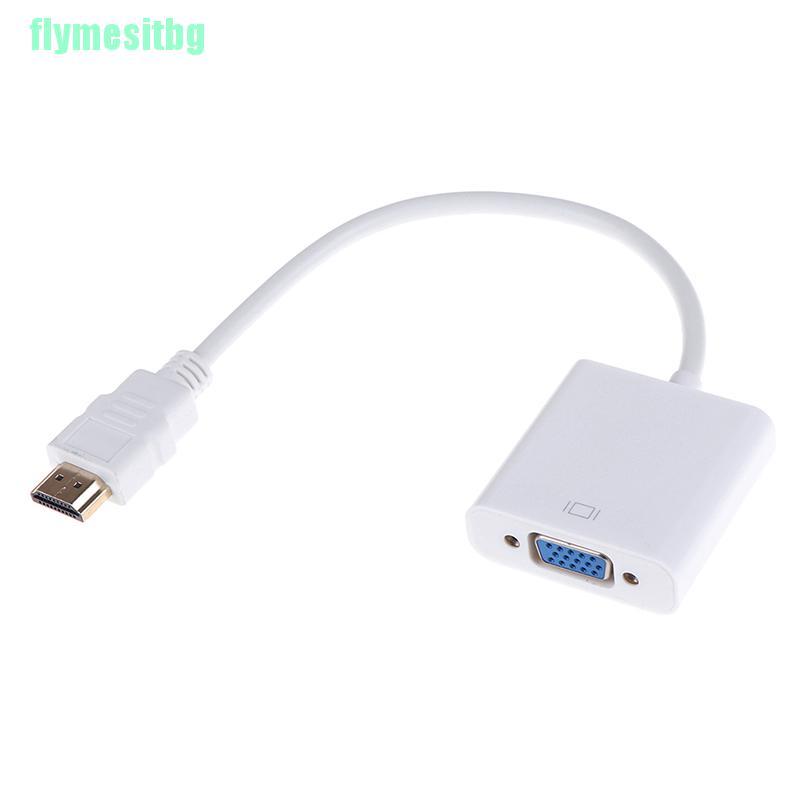 1 Cáp Chuyển Đổi Hdmi Sang Vga Hd 1080p Màu Trắng | BigBuy360 - bigbuy360.vn