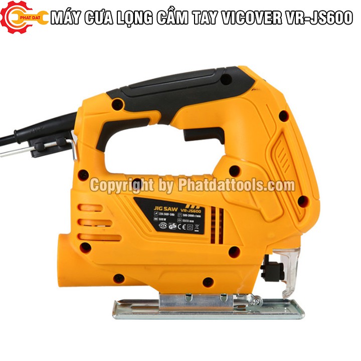 Máy Cưa Lọng Cầm Tay VICOVER VR-JS600-Tặng Kèm Vỉ 5 Lưỡi Cưa-Bảo Hành 6 Tháng