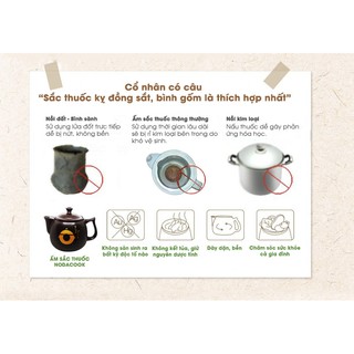 Ấm sắc thuốc bắc Nodacook 2lit và 4lit