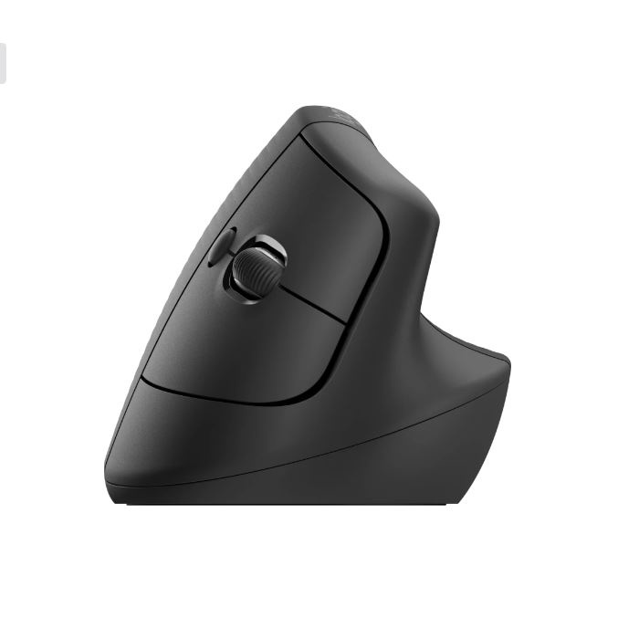 Chuột không dây công thái học Logitech Lift Vertical Ergonomic (Đen/Trắng)