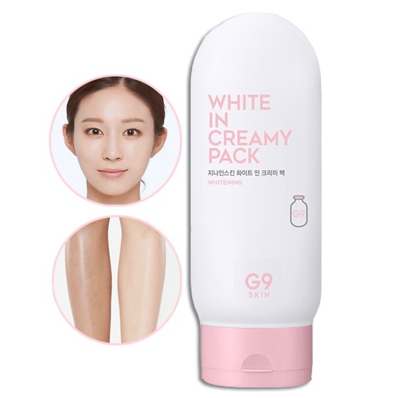 Mặt Nạ Ủ Trắng G9SKIN White In Creamy Pack 200ml