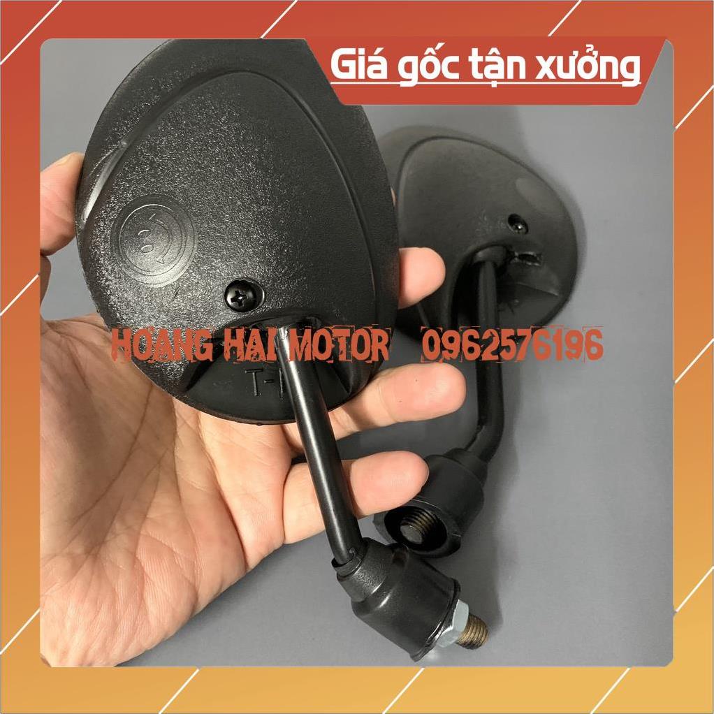 Cặp kính/ gương chiếu hậu gắn cho mọi loại xe HONDA - YAMAHA, Chân 10 li bền chắc