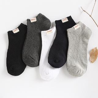 Vớ cotton dệt ngắn mắt cá chất lượng cao thoáng khí mùa hè cho nam giới công sở