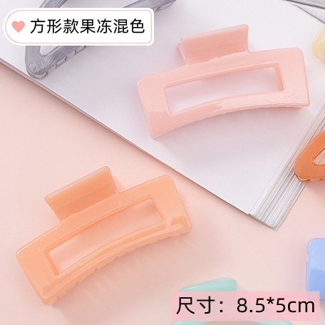 Kẹp tóc càng cua, kẹp tóc nhiều màu sắc dễ thương
