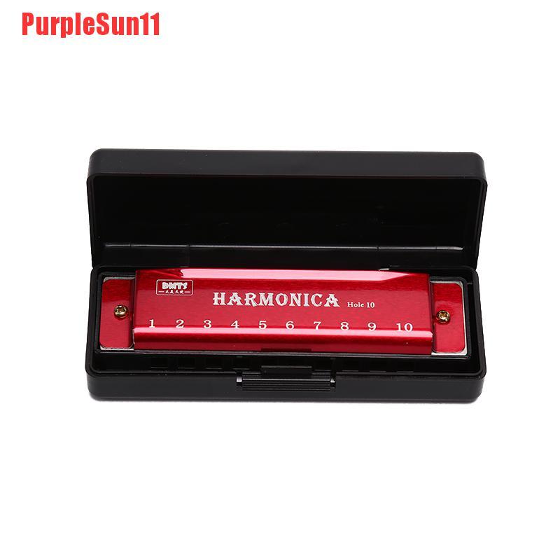 Kèn Harmonica 10 Lỗ Dành Cho Người Mới Bắt Đầu Học