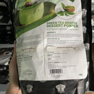 BỘT BÁNH MOUSSE TRÀ XANH 1KG ( hàng Fancy's )