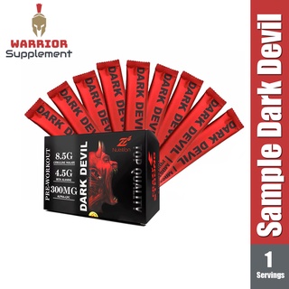 10 Gói Sample Pre workout Dark Devil – Pre Dark – Tăng sức mạnh sự tỉnh táo tập trung trong tập luyện