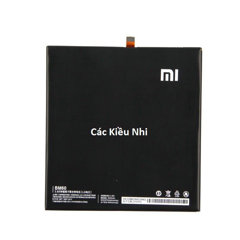 Pin Xiaomi Mi Pad 1 MiPad 1 | BM60