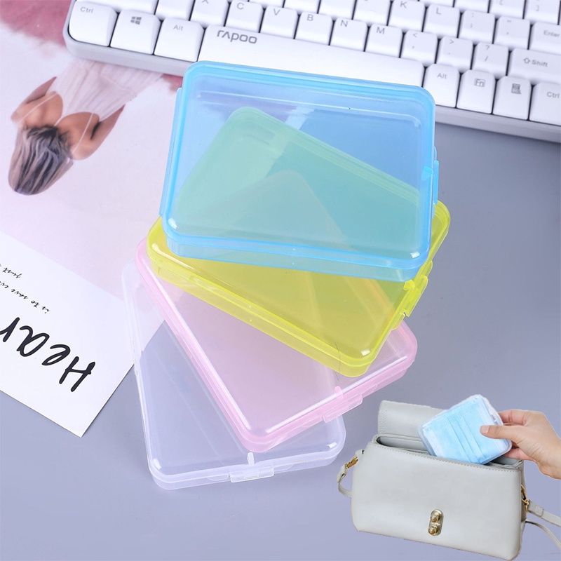 Hộp Đựng Vật Dụng Hình Chữ Nhật Trong Suốt Đa Năng Chất Lượng Cao