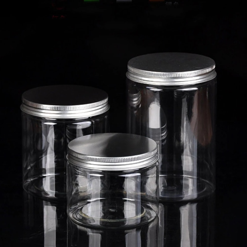Hũ Nhựa Rỗng Trong Suốt Dung Tích 30ml/50ml/100ml/120ml Có Nắp Đậy Dùng Để Đựng Thực Phẩm/Mỹ Phẩm Dùng Khi Đi Du Lịch