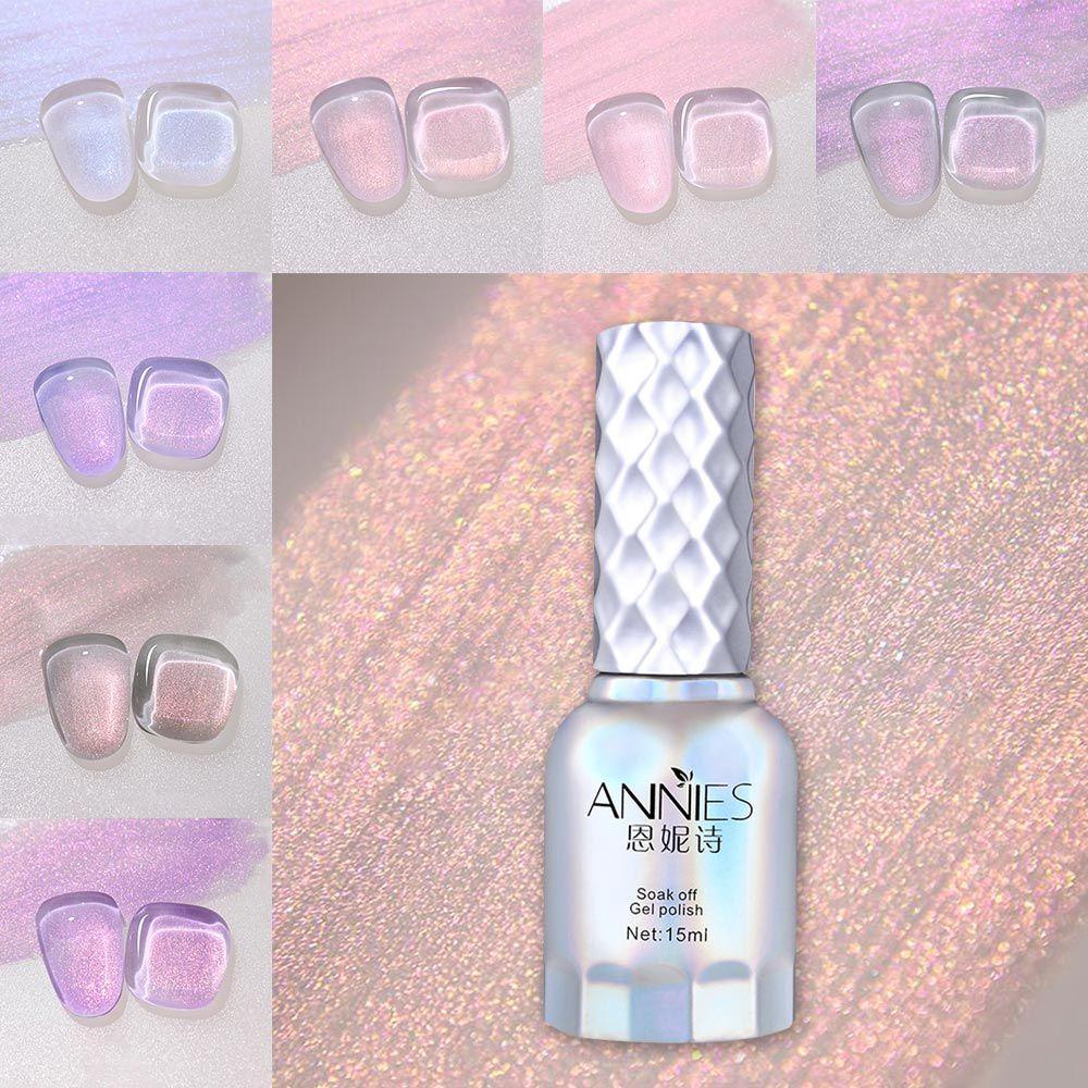 Gel Sơn Móng Tay Màu Nhũ Phản Quang 15ml