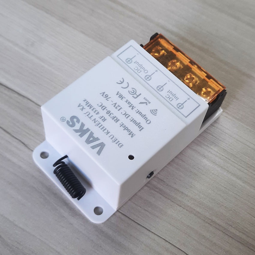 Thiết Bị Điều Khiển Từ Xa Thông Minh VAKS, phát sóng Radio tần số cao RF 433MHz, xuyên tường, xuyên kính