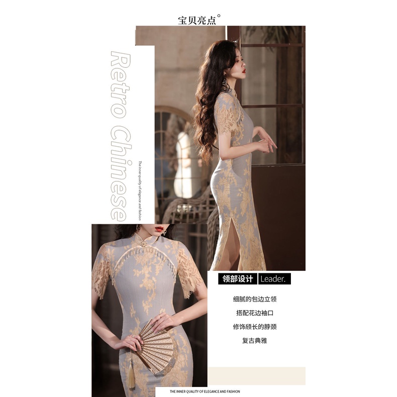 Sườn Xám Cách Tân Thời Trang Xuân Hè Phong Cách Mới Cho Nữ