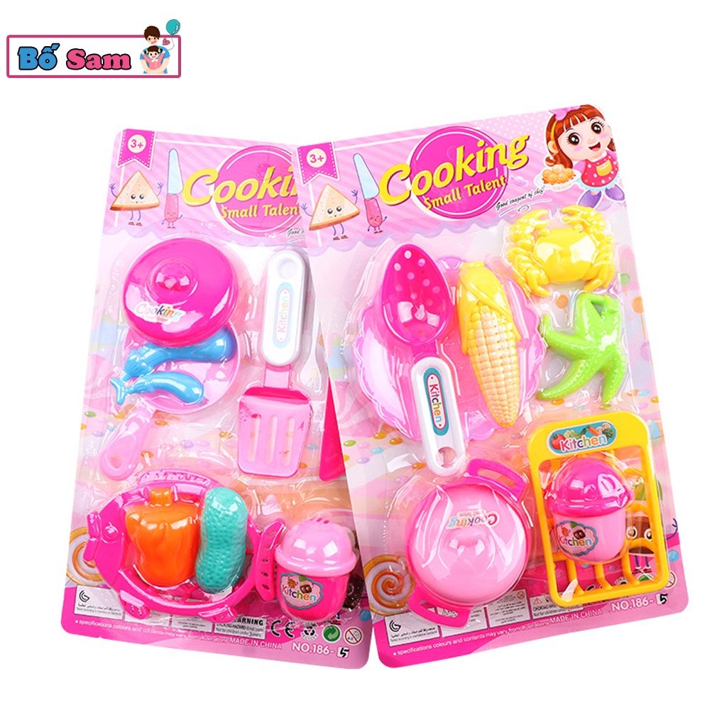 Bộ đồ chơi nấu ăn cho bé nhiều chi tiết mẫu mới Shop Bố Sam