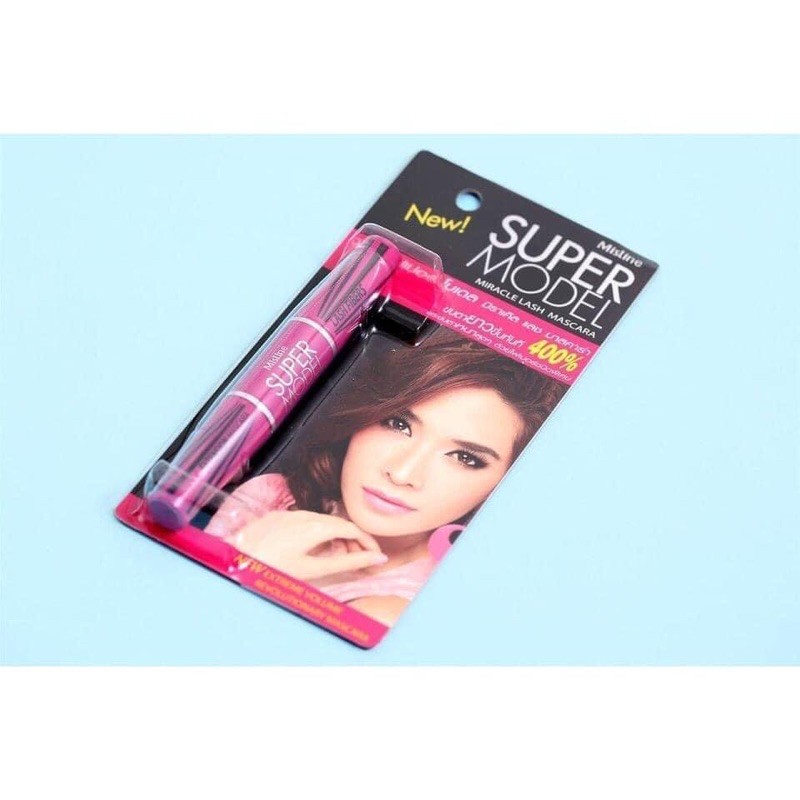 Mascara 2 đầu Mistine Super Model Miracle Láh