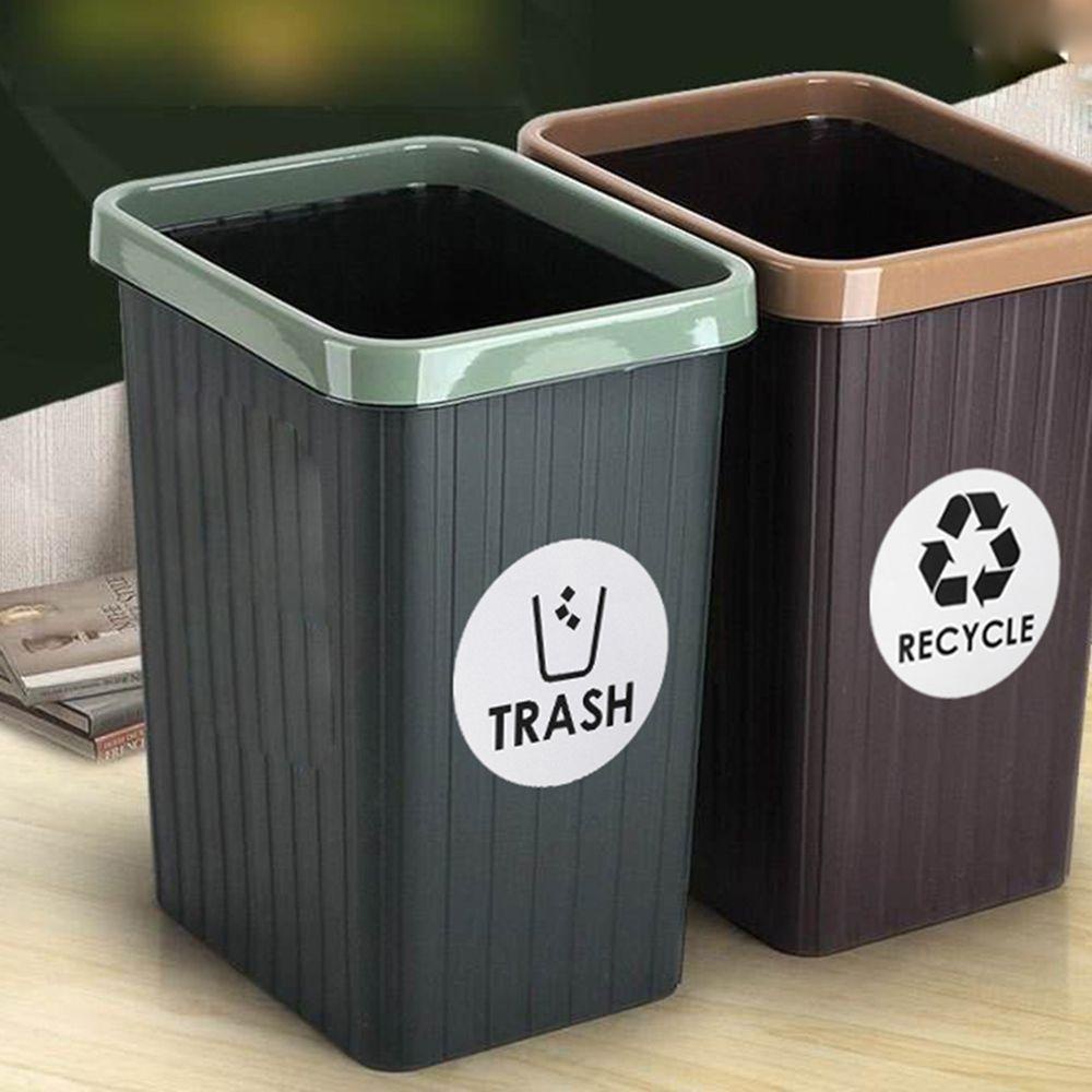 ♕Thú Nhồi Bông♕ 1/4 Miếng Dán Phân Loại Rác Tái Chế Trang Trí Nhà Cửa