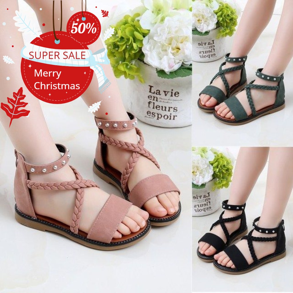 Dép sandal bé gái thời trang hot 2019 sz 27-37 SD26