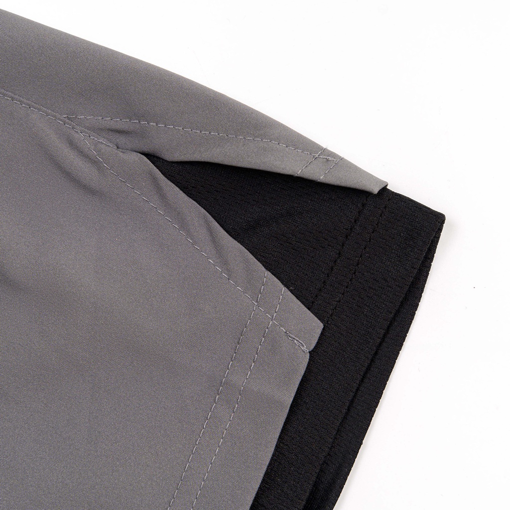 Quần Đùi 2 Lớp Tập Gym Nam KSM Menswear Thiết Kế Xẻ V, Túi Zip Phù Hợp Chạy Bộ, Bơi Lội Q209