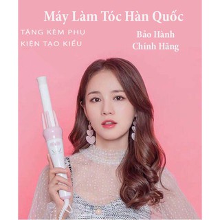 ( HANG LOẠI 1 ) Máy uốn tóc xoăn xoay tự động 360 VIVID , máy làm tóc uốn xoăn tự động