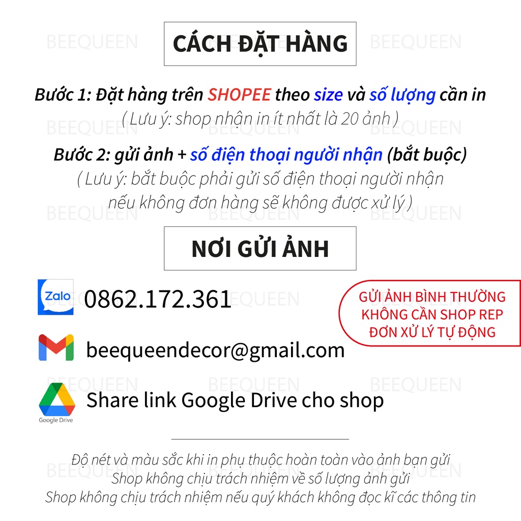 In Ảnh 1K 6x9cm Ép Lụa Cao Cấp Theo Yêu Cầu -  In mực UV không phai - Mặt ảnh ép lụa - Màu sắc đẹp