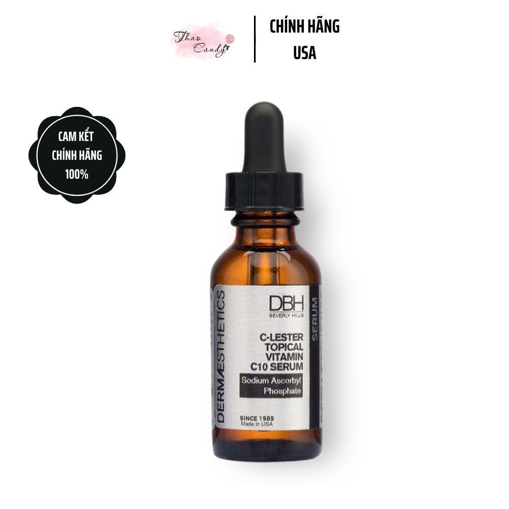 [CHÍNH HÃNG USA] Serum C10 DBH Tinh Chất DBH C-Lester Topical Vitamin C10 (Nguyên Seal) Giúp Điều Màu Và Nuôi Dương Da