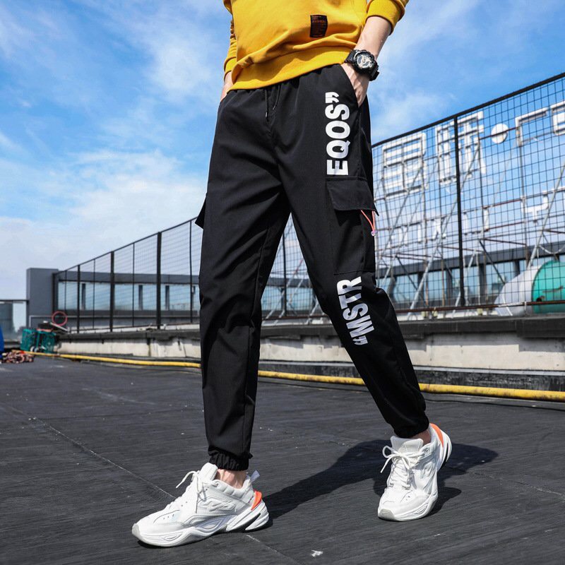 Quần jogger nam túi hộp phong cách đường phố EQOS