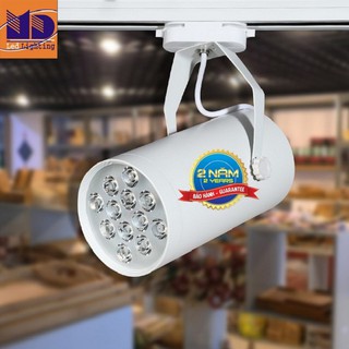 Đèn led rọi ray vỏ trắng ánh sáng trắng 12W - MD61