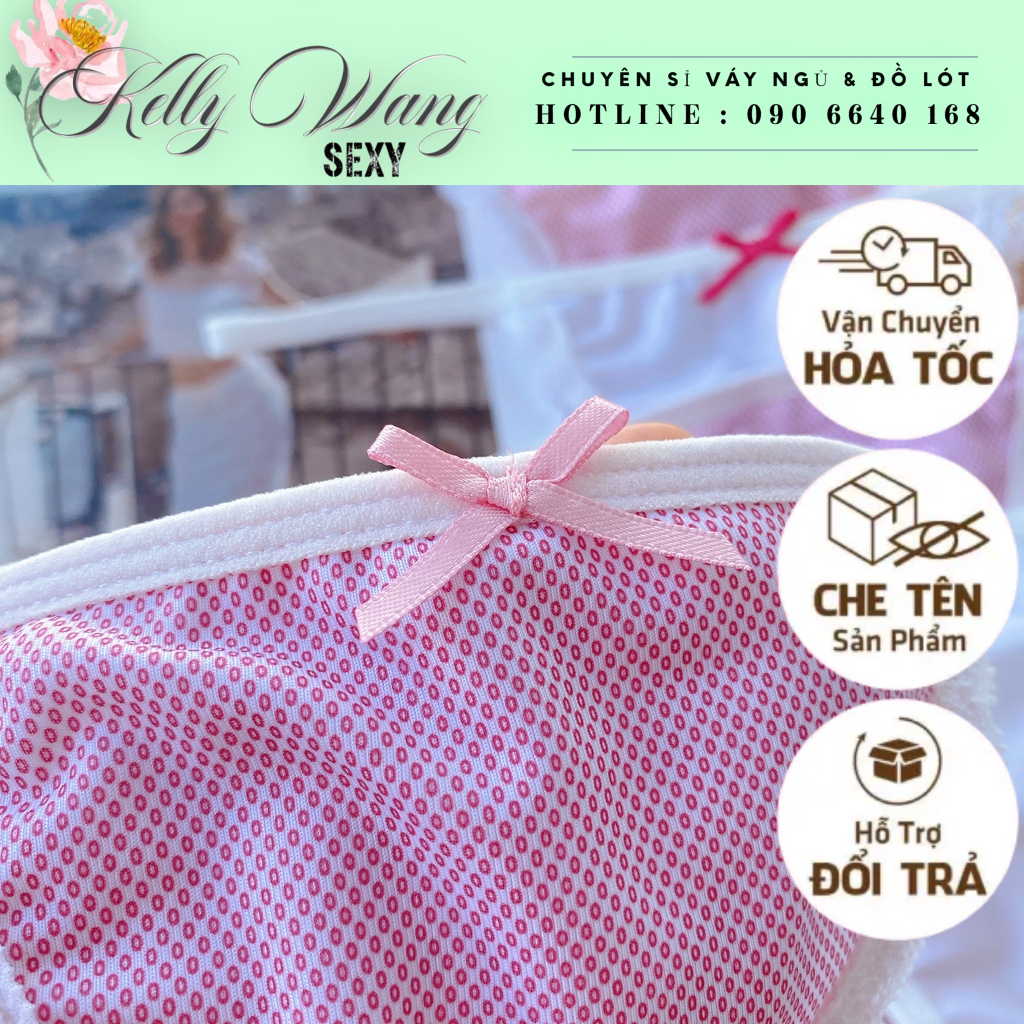 ẢNH THẬT ♥️ QUẦN LÓT LỌT KHE SIÊU ĐẸP - QUẦN CHÍP LỌT KHE SEXY - KellyWang CK019+CK20
