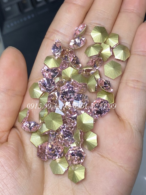 Đá khối tròn cạnh ( 4 màu: trắng, hồng, trà đỏ ) | BigBuy360 - bigbuy360.vn