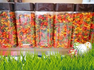 Hạt trái cây cho Vẹt,Hamster,Sóc....60k/hũ 200g