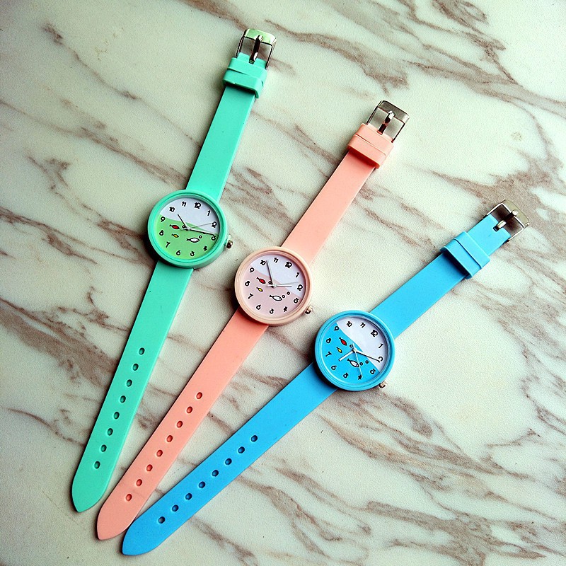 Đồng hồ thời trang nam nữ Ulzzang dây silicon cá tính Maitoshi-1203Bảo Hành Đổi Mới