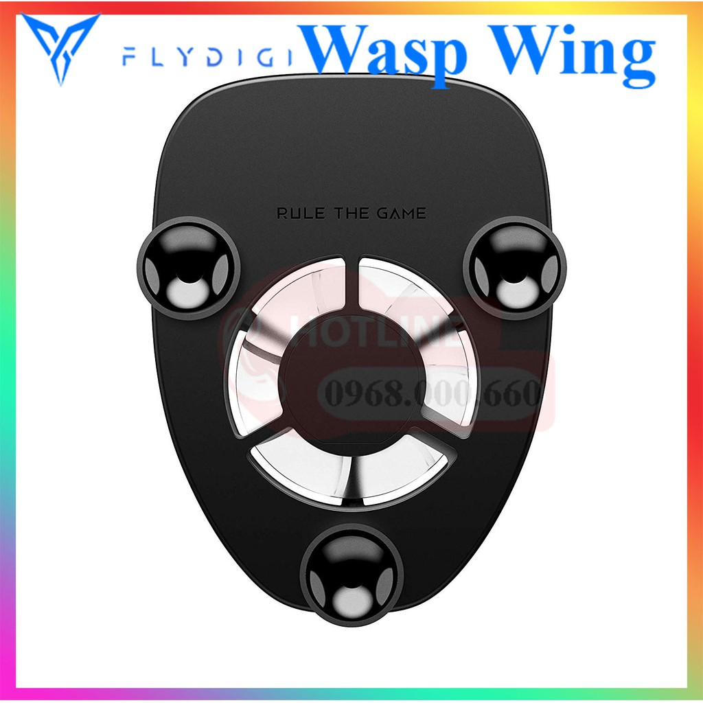 [PHIÊN BẢN MỚI] Flydigi Wasp Wing Pro |Quạt tản nhiệt kết hợp sò lạnh quạt khí, siêu mát, LED RGB siêu ngầu