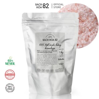 Sỉ 1kg Bột Muối Hồng Himalaya - Himalayan Pink Salt Powder - Handmade - Bách Hoá 82
