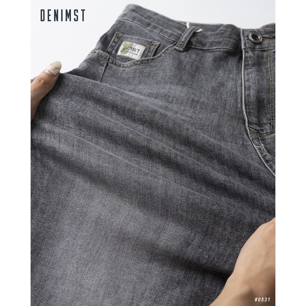 Quần Short Nam DENIMST 0531 Chất Liệu Jean, Dáng Slim Fit