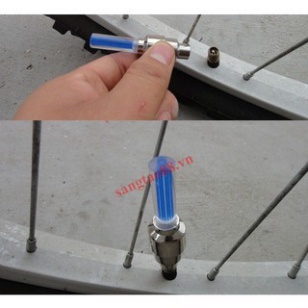 Mã 12Ư ĐÈN LED 1 CẶP PHÁT SÁNG LẮP VAN XE Mbỏ sỉ cực chất, xịn sò