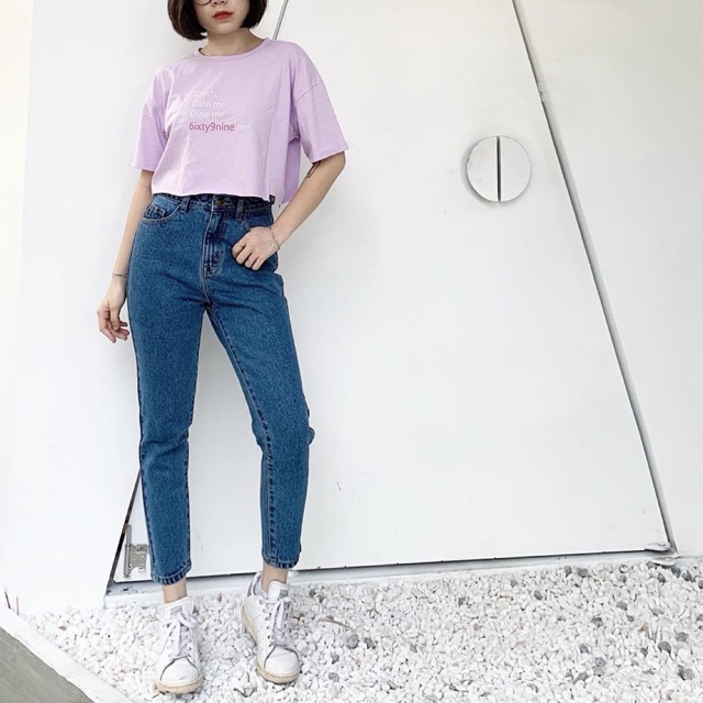 Quần jean boyfriend