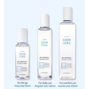 Toner Dưỡng Ẩm Da Etude SoonJung pH 5.5 Relief Toner 200ml