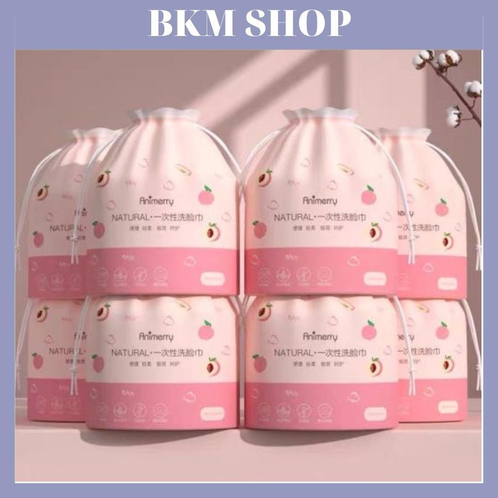 Bông tẩy trang cotton mềm mịn không gây kích ứng da ANIMERRY