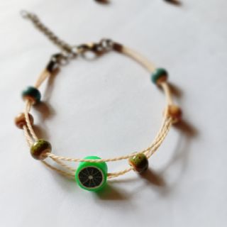 Vòng tay hạt gốm trái cây