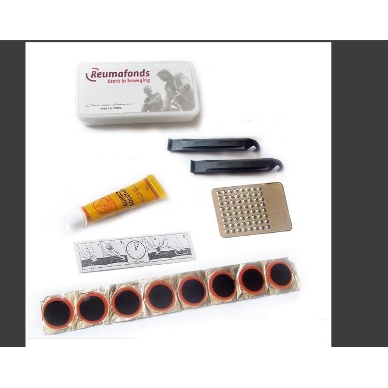 Hộp vá săm ruột reumafond dành cho xe đạp thể thao, vá săm