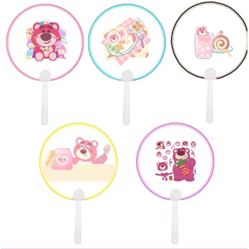 Quạt trong usagyuuun QTI6 hoàng thượng mèo capoo hoa cúc pusheen roro jump gấu dâu tây lotso thỏ stella cáo lina