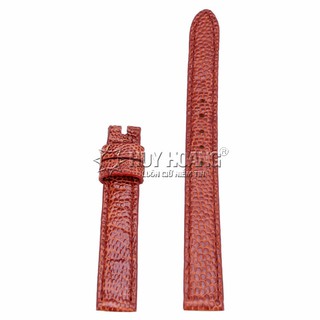 Dây đồng hồ da đà điểu size nhỏ màu vàng PH8419
